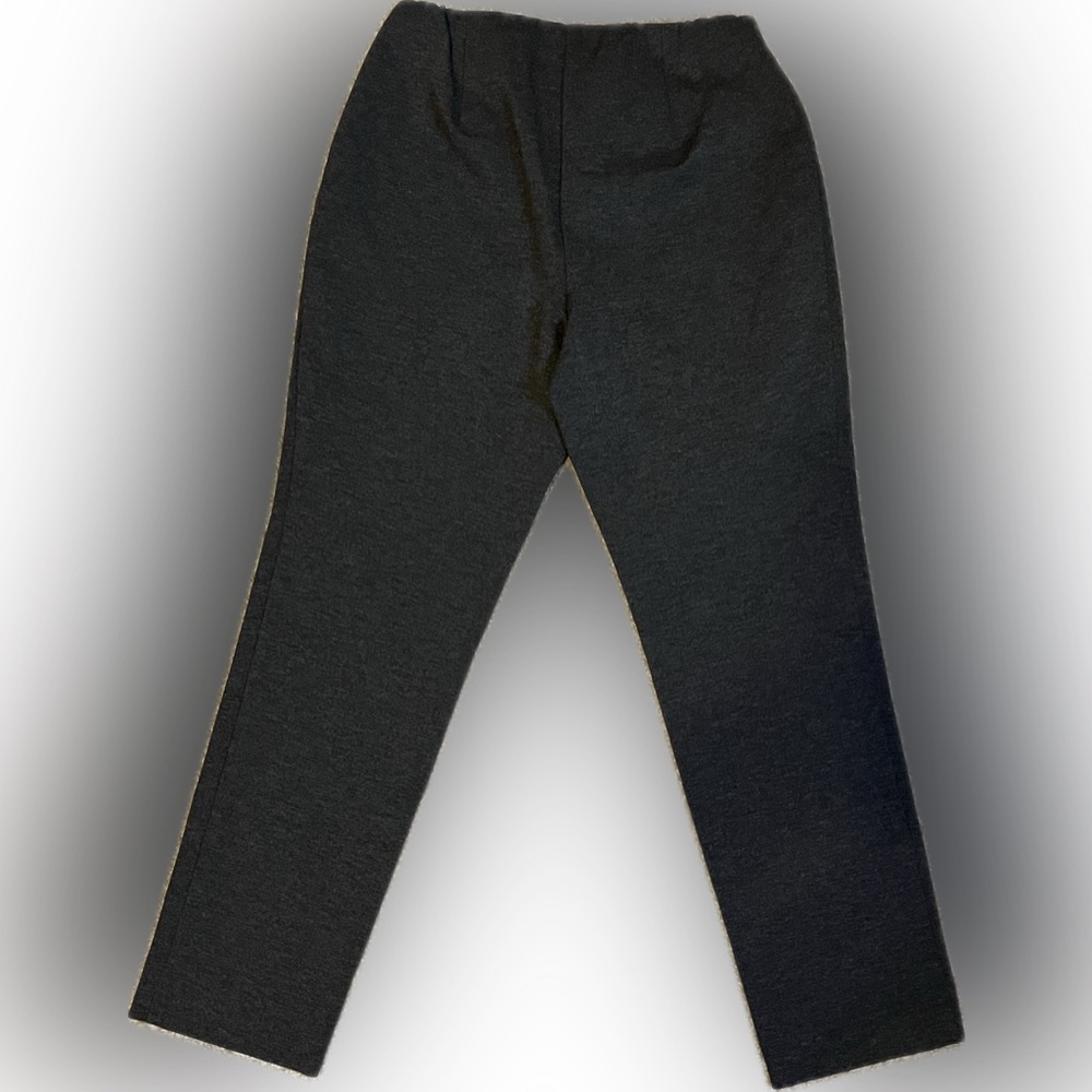 J.Jill Ponte Slim Leg Granite Heather Pants size SP - Picture 9 of 11